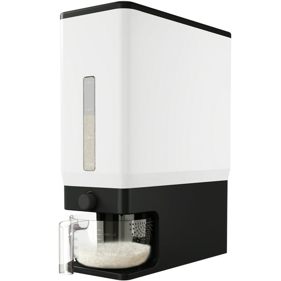 Lifewit Rice Dispenser 25 Lbs(11.3kg), Rice Storage Container Sealed Moisture Proof for Kitchen Pantry