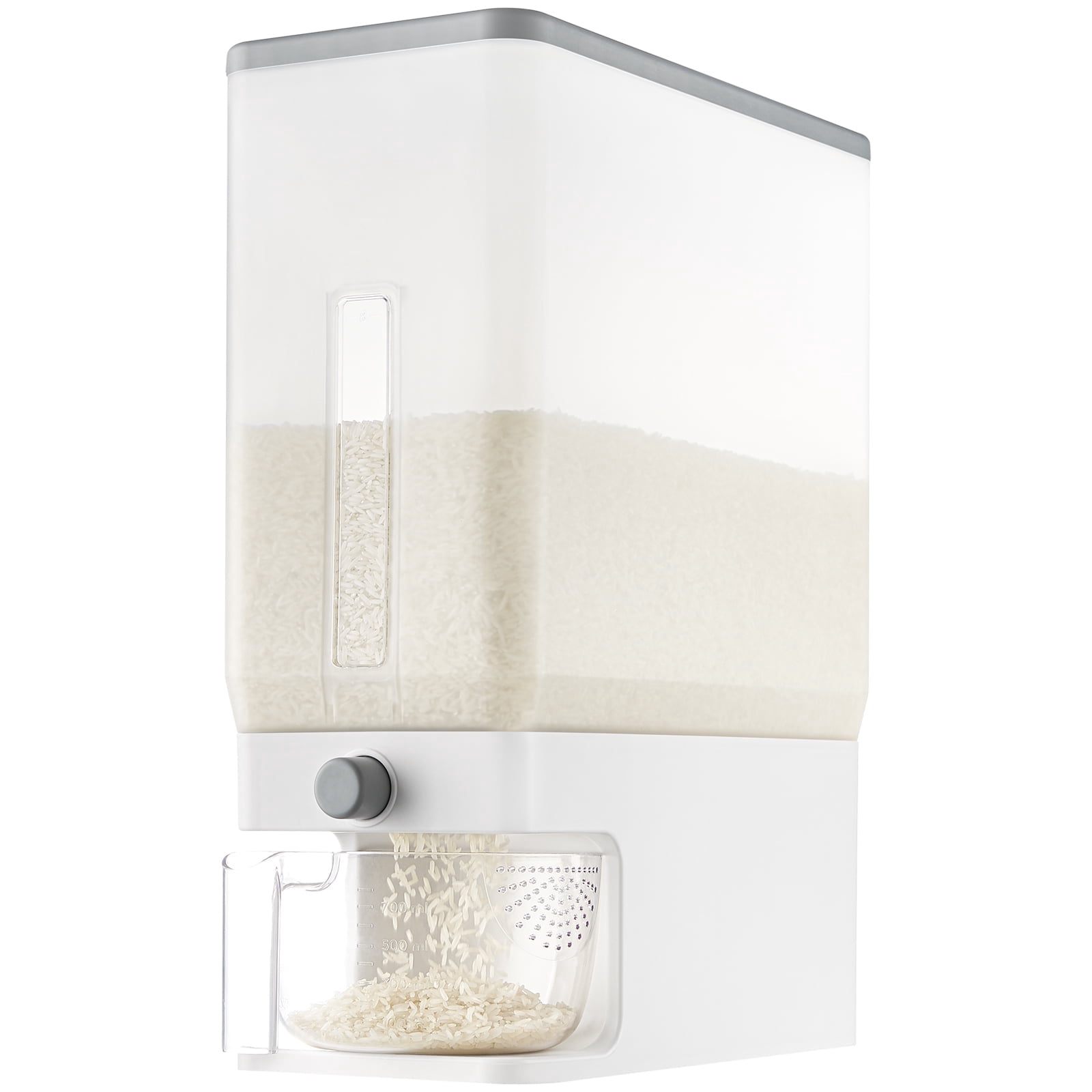 Lifewit Clear Rice Dispenser Container