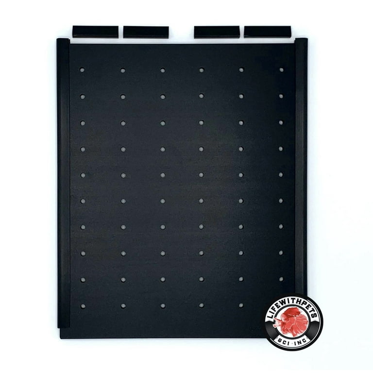 Lifewithpets 10 Gallon Aquarium Tank Divider. Perfect For Betta Fish Tanks. ONLY Compatible With USA Tank Sizes Listed Below. NO Suction Cups Required