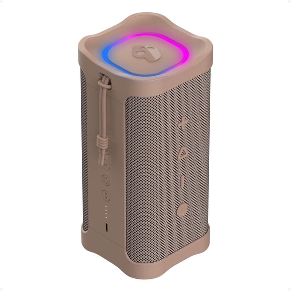 Lifeworks Terrain XL 2 Bluetooth Speaker, IPX7 Water Resistant, 18H Battery, Multi-Link, LED Light Show, Portable