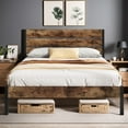Photo 1 of ***MISSING PARTS -PARTS ONLY -MISSING PIECES/INCOMPLETE SELLING AS IS)*** Lifezone Queen Size Bed Frame ***(SOME SCUFFS/SCRATCHES, ORIGINAL STOCK PHOTO NOT AVAILABLE)***