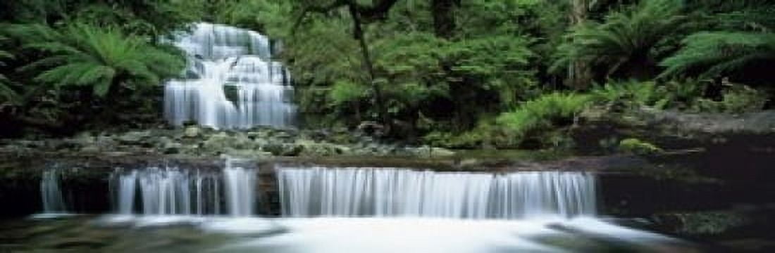 Liffey Falls Tasmania Australia Canvas Art - Panoramic Images (18 x 6)