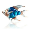 thumbnail image 1 of Liffy Metal Fish Wall Decor -Outdoor Blue Angelfish Wall Decor for  Garden, Bedroom, and Pool, 1 of 9