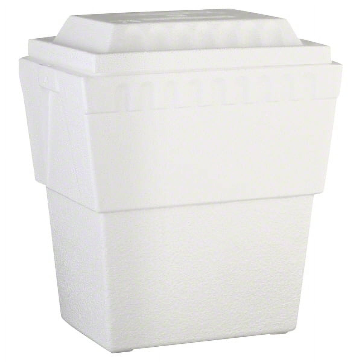 Lifoam White 24 Can Nested Cooler - Detachable Lid, Hard