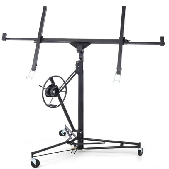 Lift 11' Drywall Panel Hoist Construction Rolling Caster Wheel Lockable Tool Jack Lifter Jack Drywall Lift Construction Tools