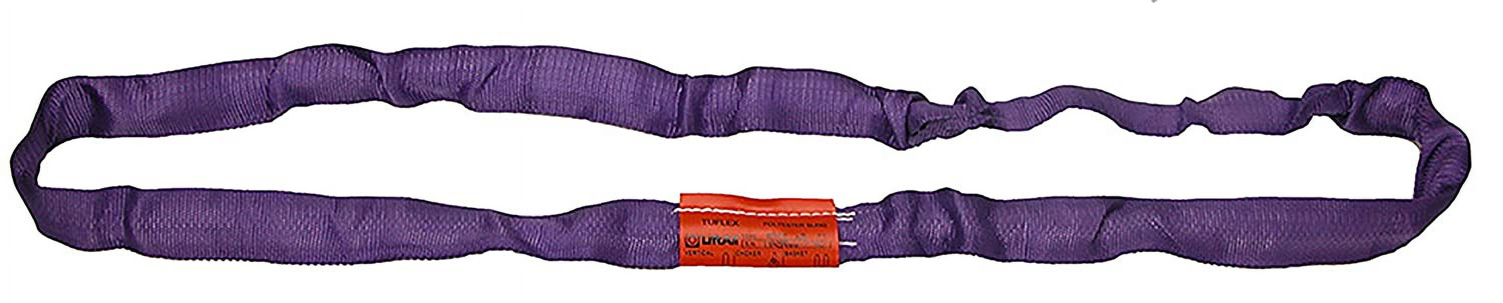 Purple Endless Polyester Roundsling 2,600 lbs. vertical