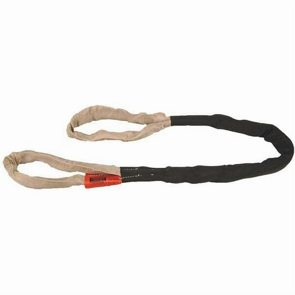 Lift-All Round Sling,Flat Eye,8 ft L,33600 lb Cap EE180X8