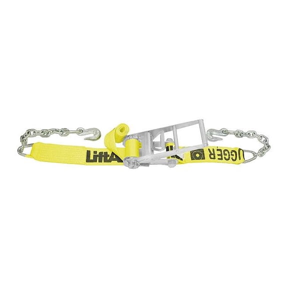Lift-All Tie Down Strap,Grab-Hook,Yellow 20489