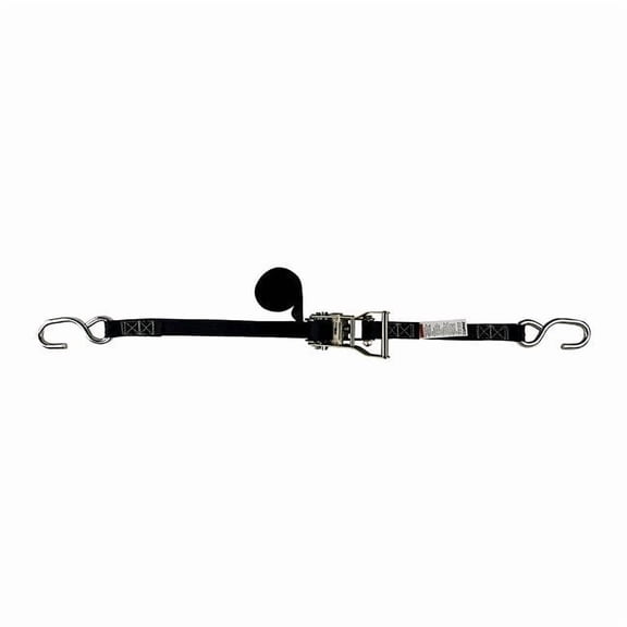 Lift-All Tiedown,Rtcht Strap Asmbly,700lb,Open Hk 60106