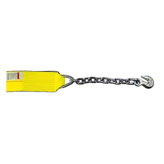 Lift-All W" Strap,Grab-Hook,Yellow 61214