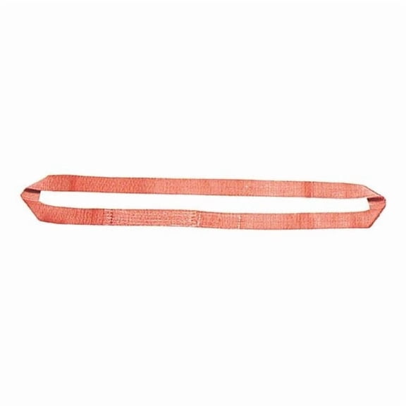 Lift-All Web Sling, Type 5, 6 ft L, 1 in W, Nylon, Yellow EN1801NX6