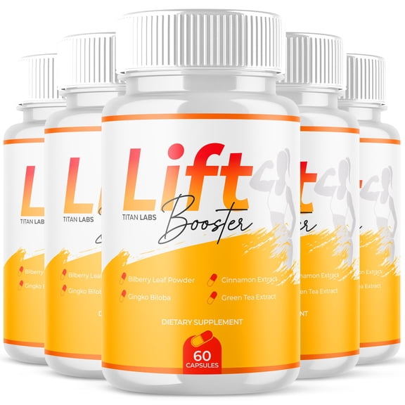 Lift Booster Advanced Formula Pills Supporting Your Active Lifesyle Naturally LiftBooster 300 Capsules