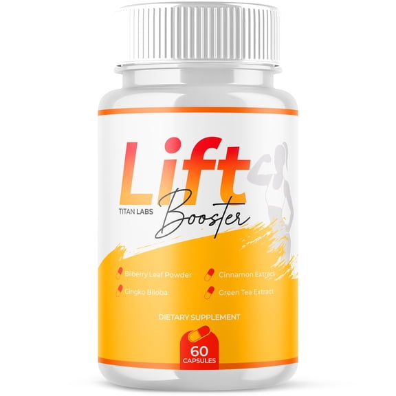 Lift Booster Advanced Formula Pills Supporting Your Active Lifesyle Naturally LiftBooster 60 Capsules