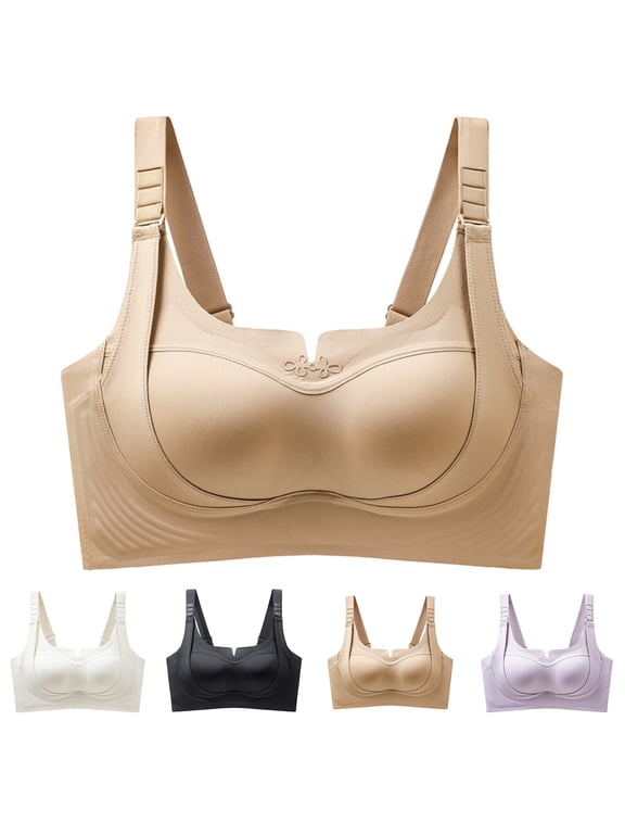 Lift Bust Shaping Bra, Shape Lifting Bra for Seniors Adjustable Bras for Older Women Sagging Breasts Wireless Support Bras