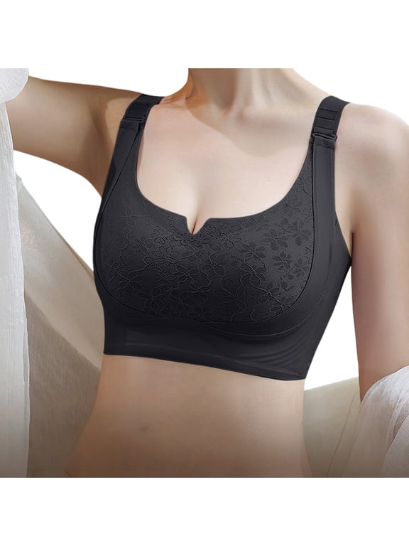 Lift Bust Shaping Bra for Women,Wireless Bras With Support Lift Push Up Bra Full Coverage Bust Shaping Bralettes Sagging Breasts,Lifting&Shaping Bras for Senior,Adjustable No Underwire Smoothing Bras