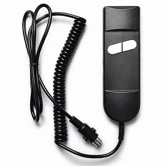 Lift Chair Remote Control Replacement, 5 Pin 2 Button Electric Recliner Remote Control Replacement, Compatible with Okin Limoss Pride - Straight