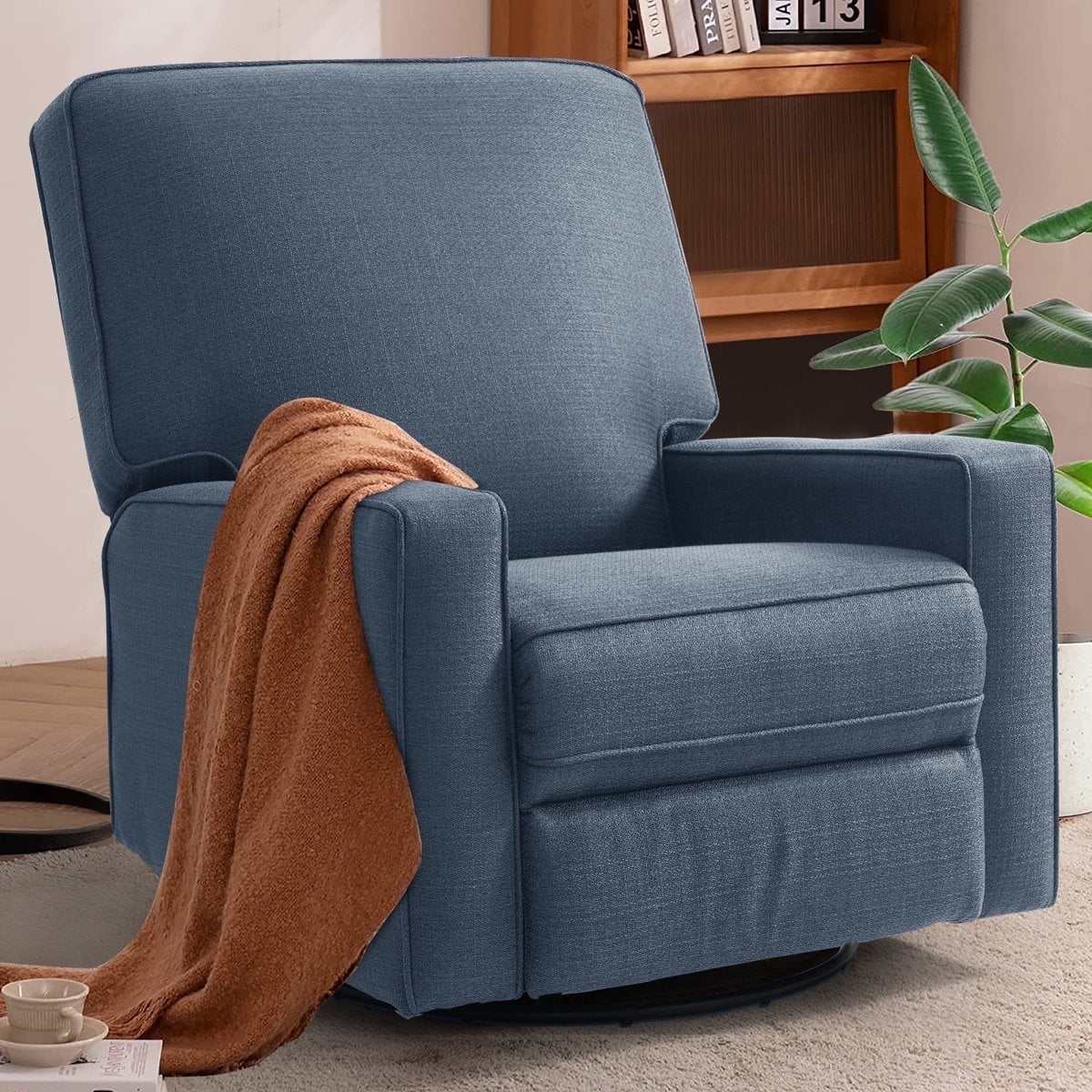 MAEVIS Power Lift Recliner for Seniors, Leather, Massage & Heat, Cup ...