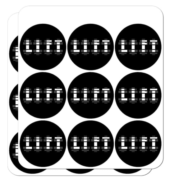 Lift Dumbells Weight Lifting Planner Calendar Scrapbooking Crafting Stickers