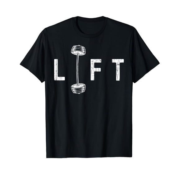 Lift Funny Gym Inspiring Motivational Graphic T-Shirt