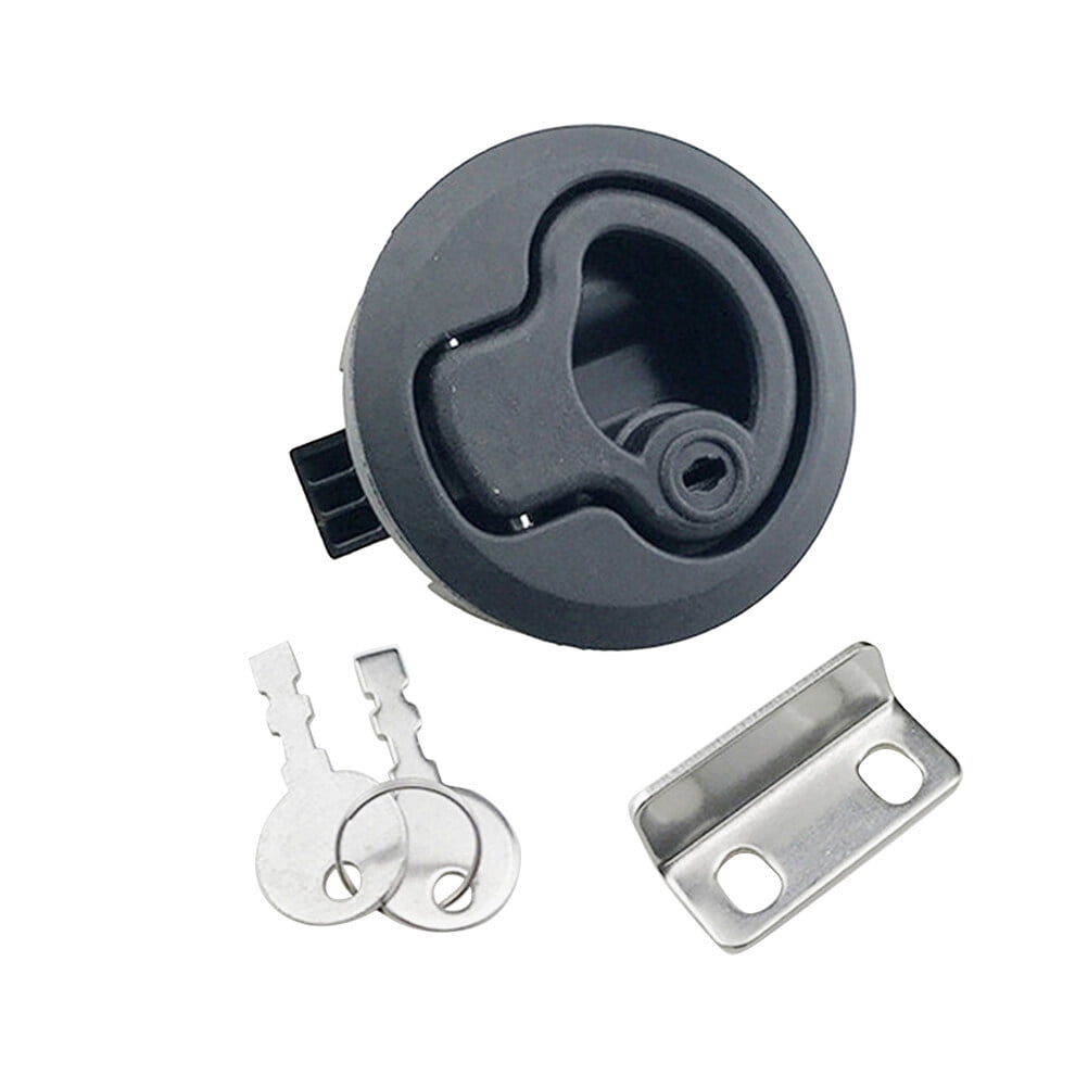 Lift Handle Flush Mount Hatch Flush Pull Latch Marine Key Door Locking
