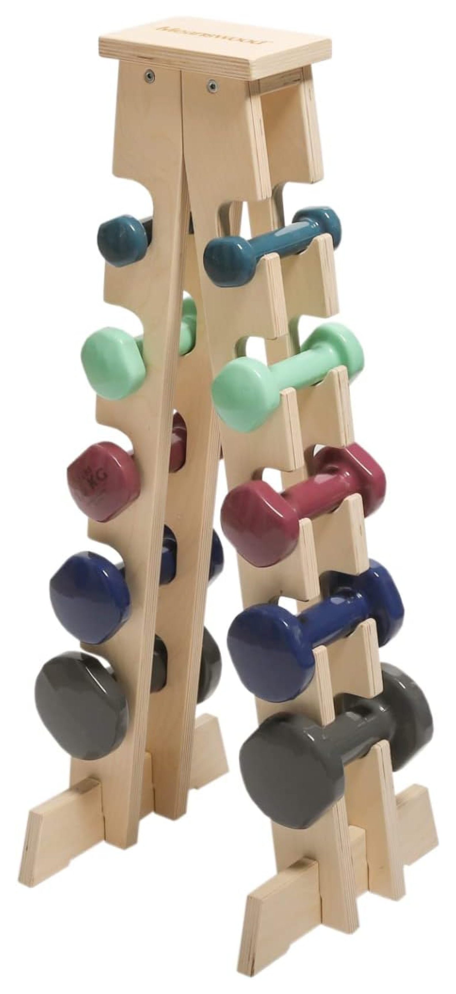 Lift Home Gym Dumbbell Rack 90kg 10 Weights Weight Rack