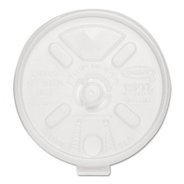 Lift n' Lock Plastic Hot Cup Lids, With Straw Slot, Fits 10 oz to 14 oz Cups, Translucent, 100/Sleeve, 10 Sleeves/Carton Lift n' Lock Plastic Hot Cup Lids, With Straw Slot, Fits 10 oz to 14 oz Cups, Translucent, 100/Sleeve, 10 Sleeves/Carton