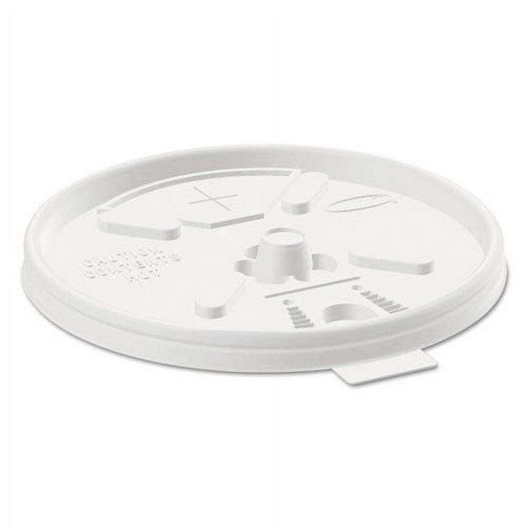 Lift n' Lock Plastic Hot Cup Lids, With Straw Slot, Fits 12 oz to 24 oz Cups, Translucent, 100/Pack, 10 Packs/Carton Lift n' Lock Plastic Hot Cup Lids, With Straw Slot, Fits 12 oz to 24 oz Cups, Translucent, 100/Pack, 10 Packs/Carton