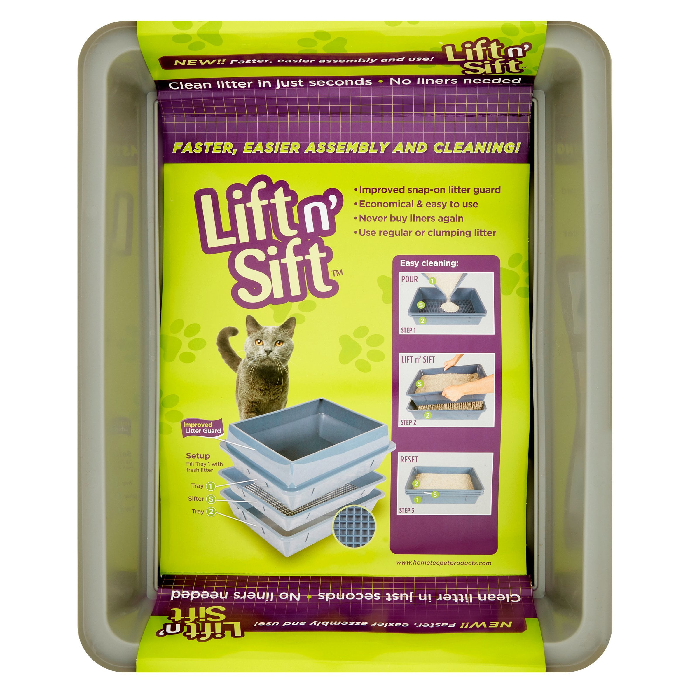 Lift n sift cat litter box hot sale