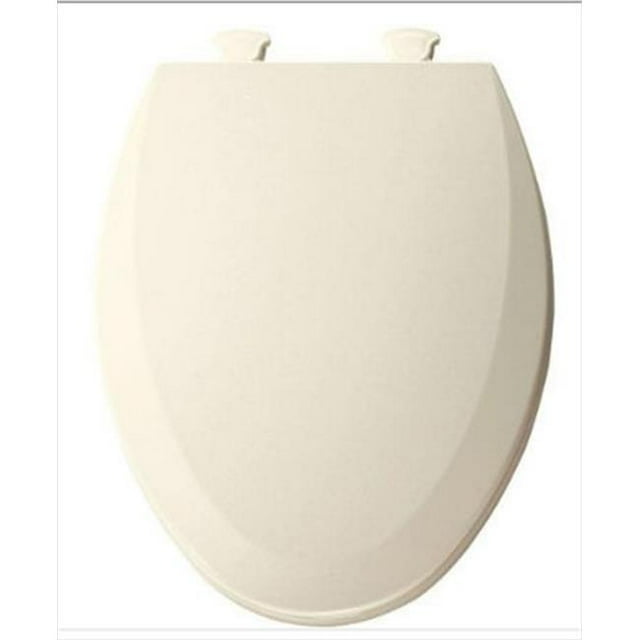 LiftOff Elongated Closed Front Toilet Seat in Biscuit