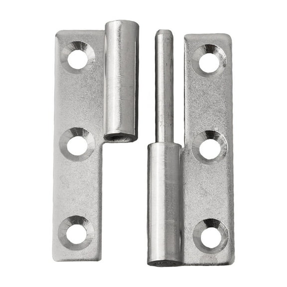 Lift Off Hinge Stainless Steel Flag Shape Detachable Hinge Removable Small Slip Joint Hinge Furniture Hardware Accessories