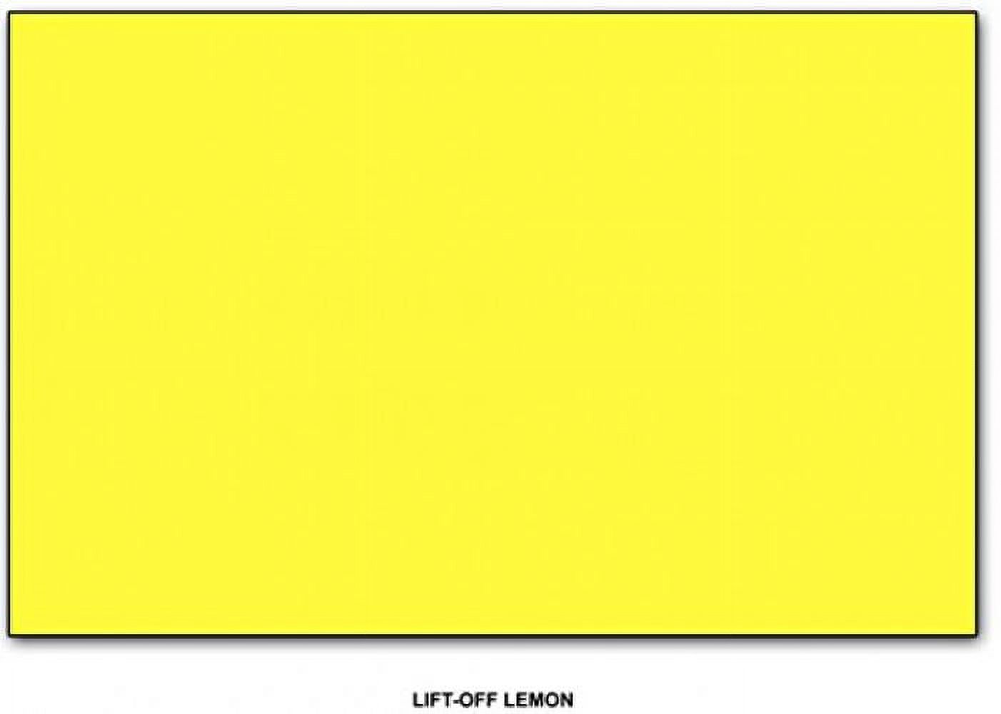 LiftOff Lemon Neenah Astrobrights Premium Color Card Stock, Paper