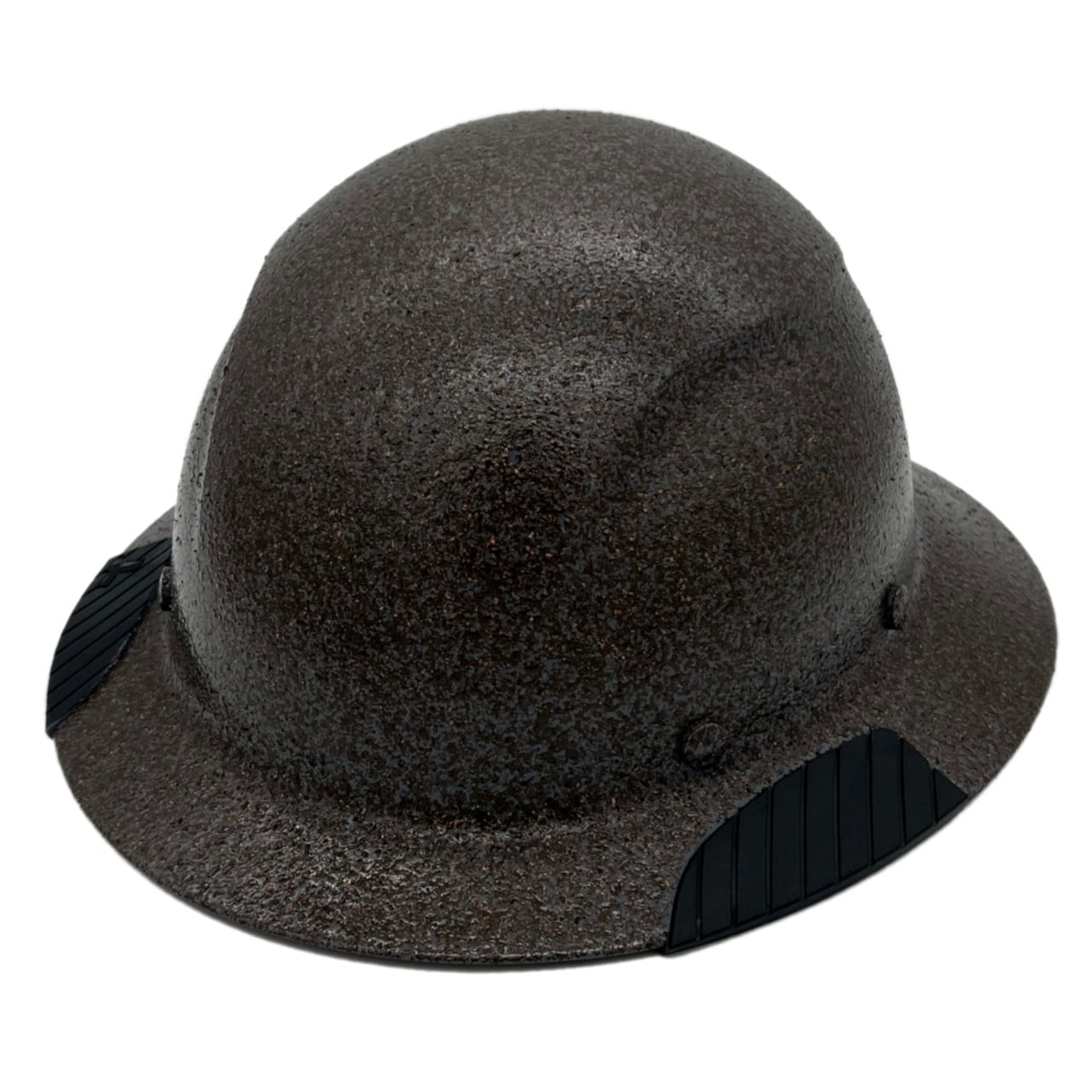 Lift Safety Actual Carbon Fiber Hard Hat - Full Brim Textured Dark Granite