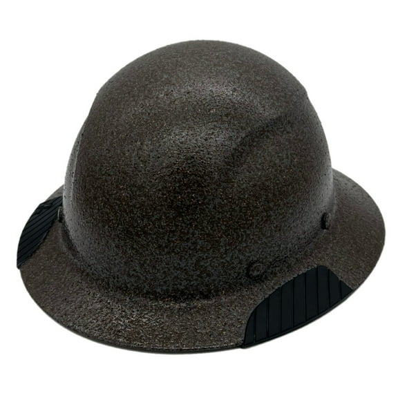 Lift Safety Actual Carbon Fiber Hard Hat - Full Brim Textured Dark Granite