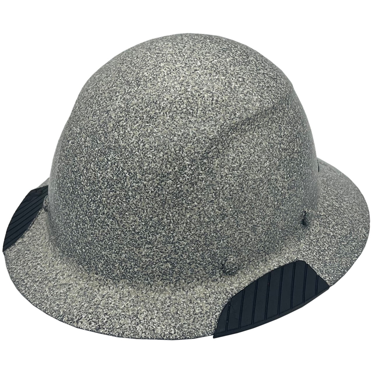 Lift Safety Actual Carbon Fiber Hard Hat - Full Brim Textured White Stone