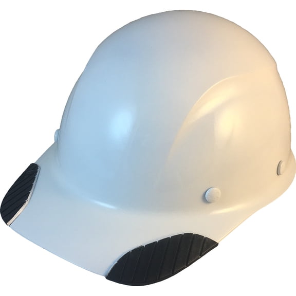 Lift Safety Carbon Fiber Hard Hat - Cap Style White with Tote