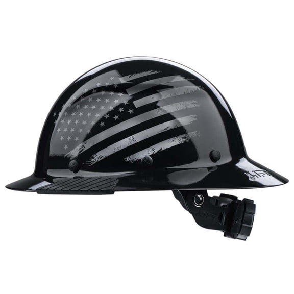 Lift Safety Dax Full Brim Hard Hat Gloss Patriot