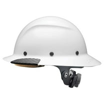 Lift Safety HDF15WG DAX Fiber Resin Full Brim, Gloss White