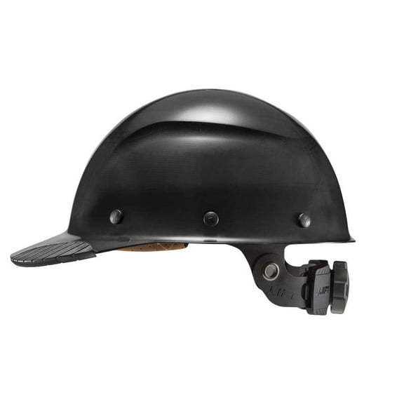 Lift Safety HDFC-17KG Dax Hard Hat Cap Style Black with Ratchet Suspension