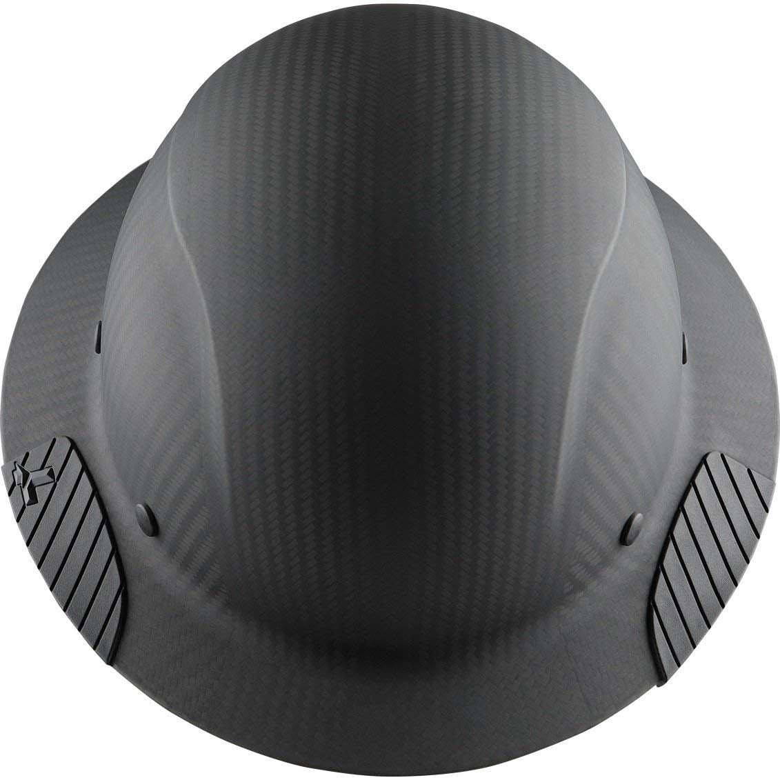 Lift Safety HDFM17KG Hardhats Dax Carbon Fiber Full Brim Matte Black