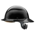 thumbnail image 1 of Lift Safety Hard Hat Dax Black Fiber Resin Full Brim, 1 of 5