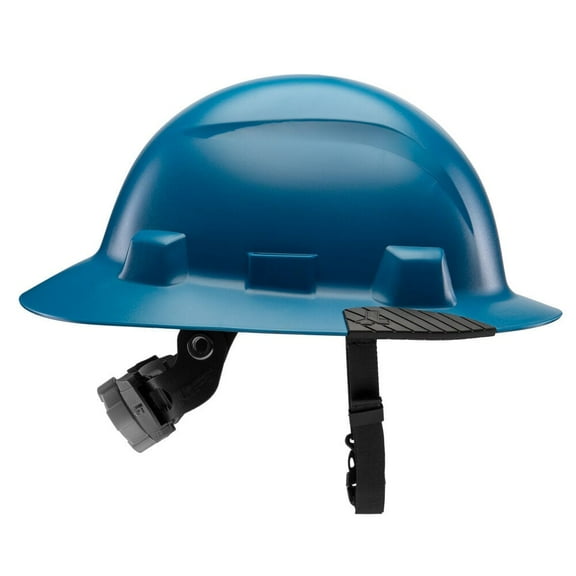 Lift Safety Idax Full Brim - Non-Vented Hard Hat, Blue