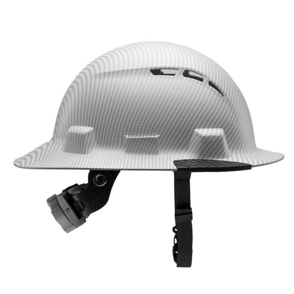Lift Safety Idax Full Brim - Vented Hard Hat, White