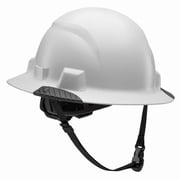 Lift Safety Idax Full Brim - Non-Vented Hard Hat, White