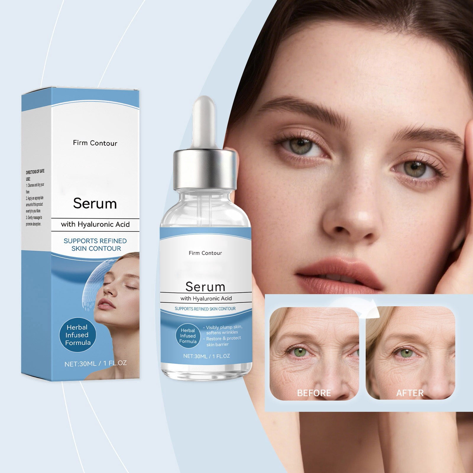 Lift Serum 2 Minute Temporary Tightening Serum With Hyaluronic Lift ...