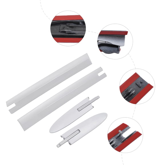 Lift Support Struts and Hinge Cover for BMW E93, F33, F83 Convertibles (2007-2019), OEM Replacement, Easy Installation