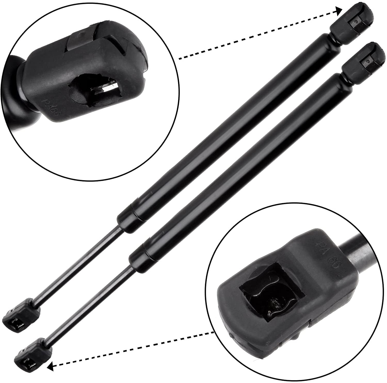 Lift Supports Struts,ECCPP Rear Window Glass Lift Support 6600 Strut for Ford Excursion 2000-2005