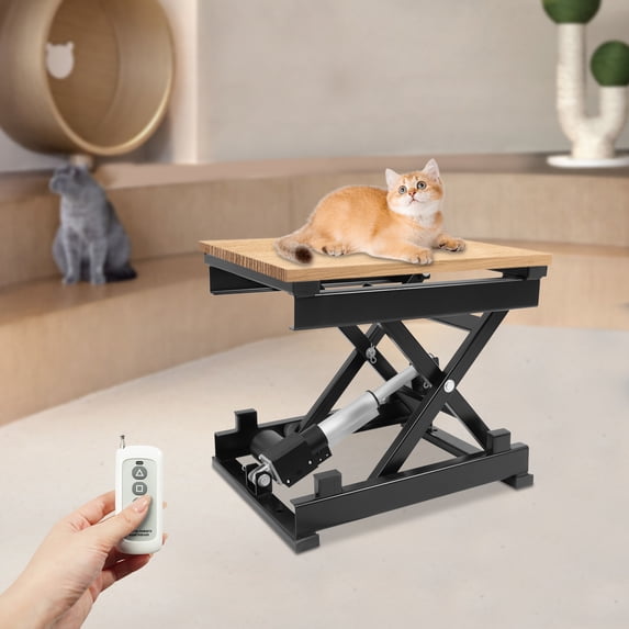 18.5*14.96*7.17in Spray Painting Free Standing Black Rectangular Electric Scissor Lift Table for Factories