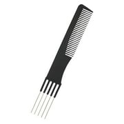 Lift Teasing Comb Hair Styling Tools Anti with Metal Prong for Barber