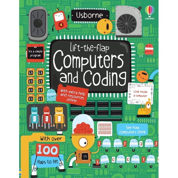Lift-The-Flap Lift-The-Flap Computers and Coding, Book 2, (Board Book)