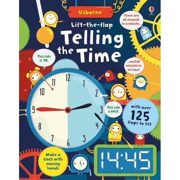 Lift-The-Flap Maths Lift-The-Flap Telling the Time, Book 1, (Board Book)